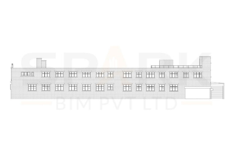 5 - 2D AutoCAD Drawing - 19-21 Bradshaw Gate Courtyard