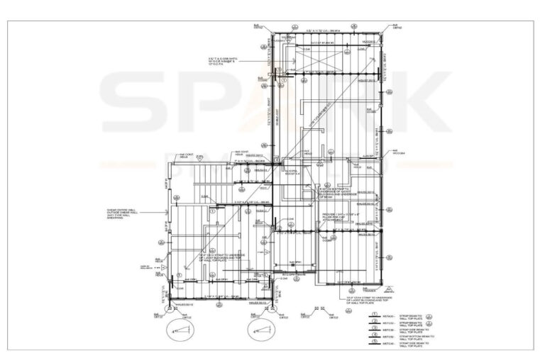 Garage Upperfloor Framing Plan