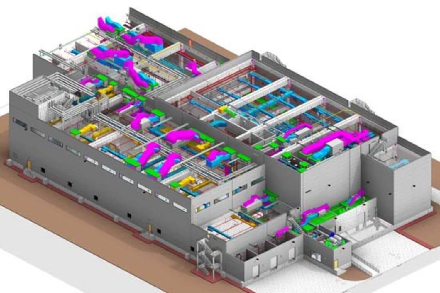 3D Electrical BIM Modeling Services