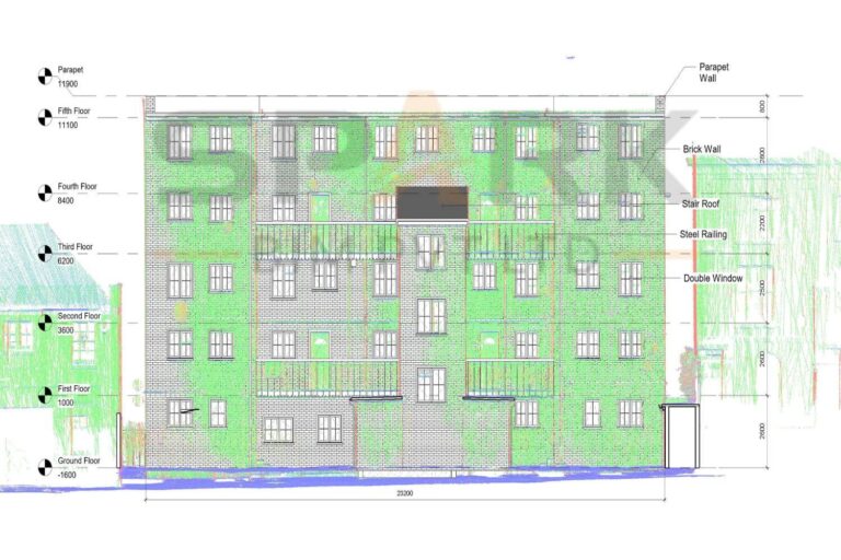 Restoration Five Story Residential Building-4