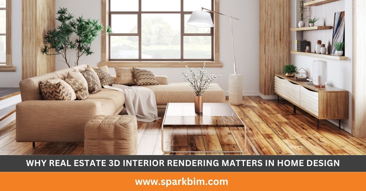 Real Estate 3D Interior Rendering in Home Design