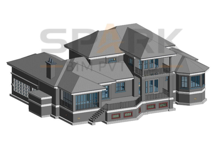 PDF to BIM Residential Villa Project-1 PDF to BIM Residential Villa Project-1