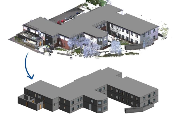 3D Laser Scan to BIM Services in Texas