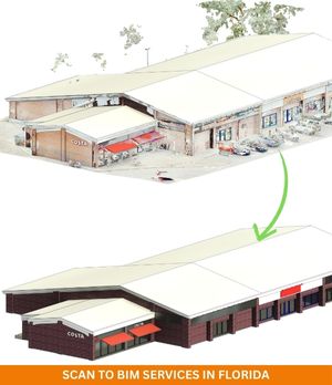 Point Cloud Scan to BIM Services Florida USA