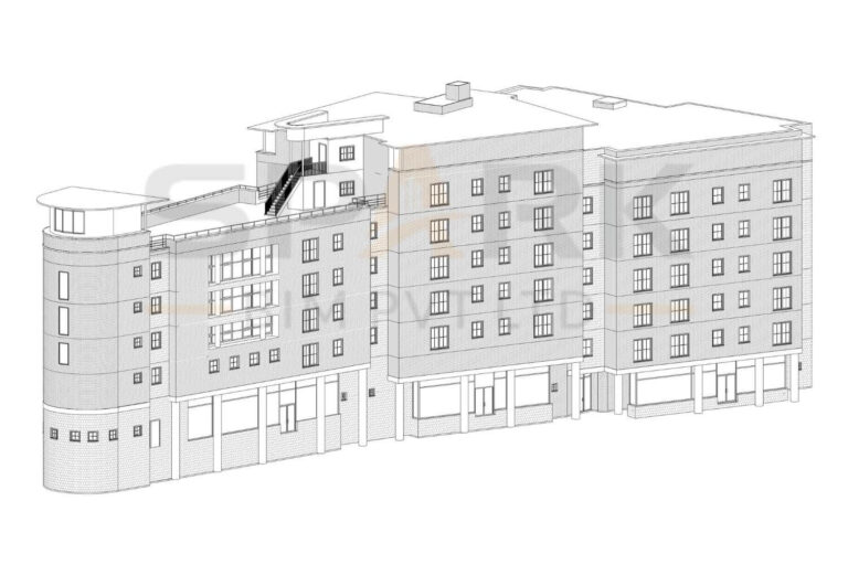 Laser Scan to BIM Model for Building Project in UK - 2