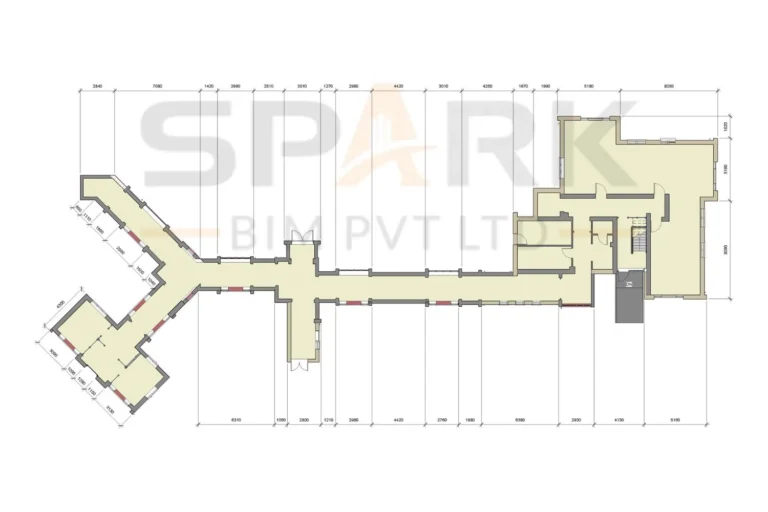 Revit Architecture 3D BIM Model - Residential Building - 3