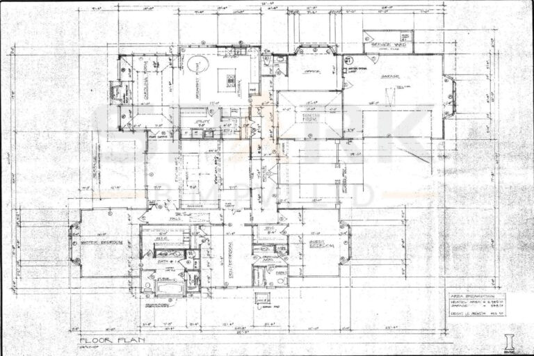 PDF to BIM Conversion for Modern Residential - 2