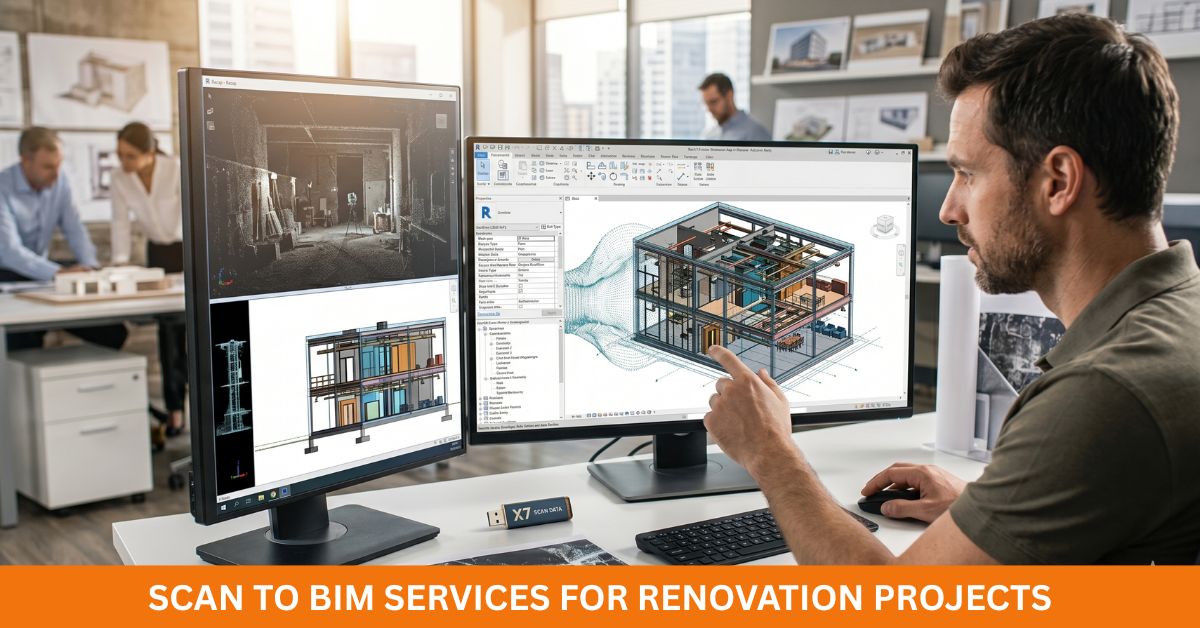 Scan to BIM Services for Renovation